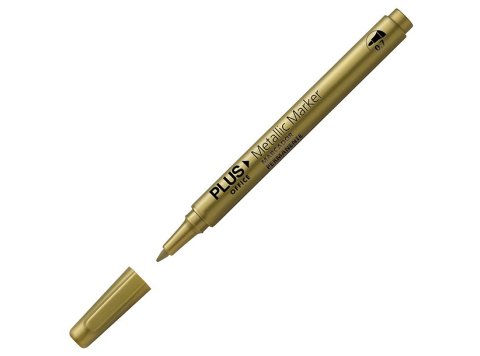 Rotulador Especial Plus Office Metallic Marker 0,7 mm Oro