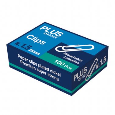Clips labiados Makro Paper Nº 1,5-5mm