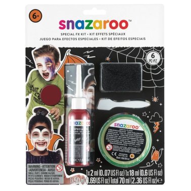 Maquillaje Snazaroo Kit Efectos Especiales 6 Piezas