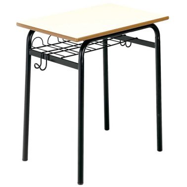Mesa con bandeja portadocumentos 60x50cm Altura 60 cm