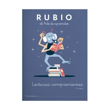 Cuaderno Rubio Lectura Comprensiva +6 A4