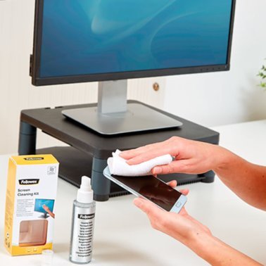 Kit Limpiador Fellowes para Pantallas