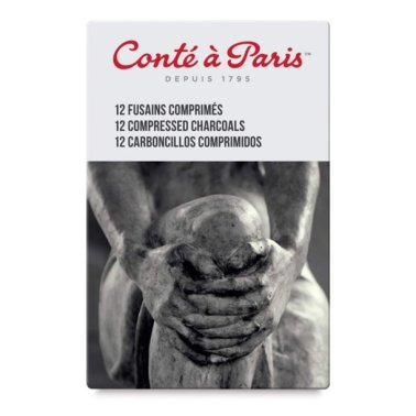 Carboncillo Contè a París 8 x 95 mm. 2B