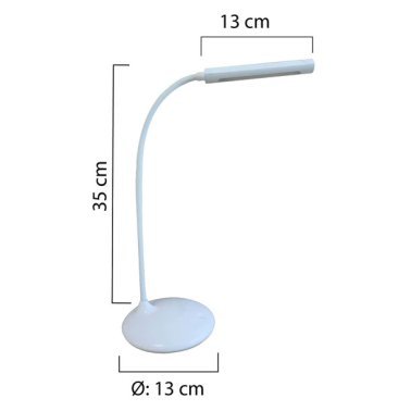Lámpara Unilux Nelly USB Blanco