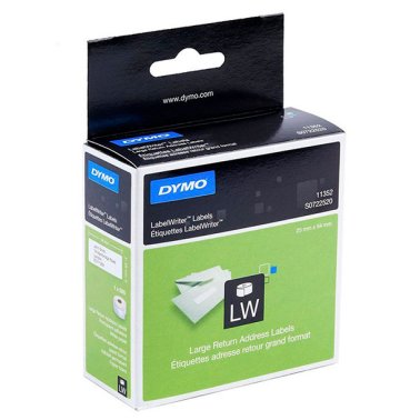 Etiquetas térmicas LabelWriter 54x25mm blanco/papel 500ud