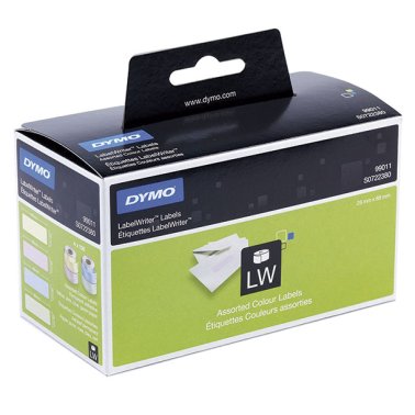 Etiquetas térmicas LabelWriter 28x89mm surtidos/papel 520ud