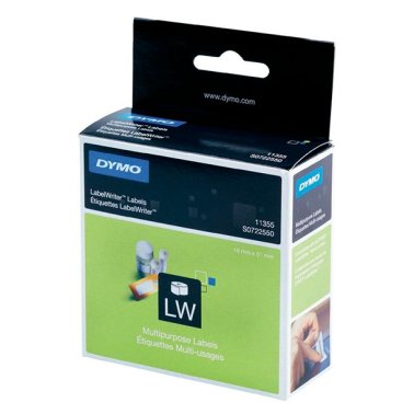 Etiquetas térmicas LabelWriter 19x51mm blanco/papel 500ud