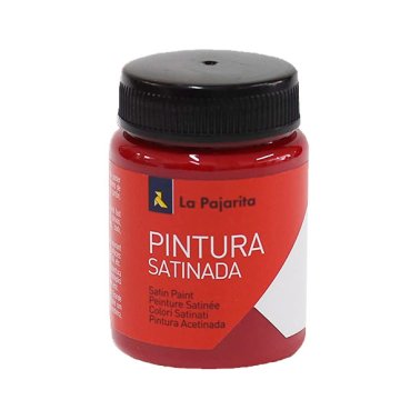 Témpera La Pajarita 35ml. Carmín