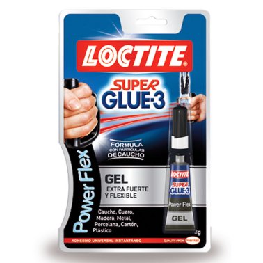 Pegamento Líquido Loctite Super Glue-3 Power Flex 3g
