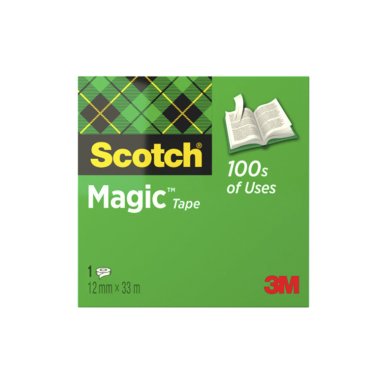 Cinta Adhesiva Invisible 3m Scotch magic 12mm x 33m
