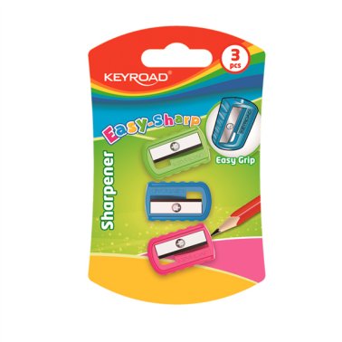 Afilalápiz KeyRoad Easy-Sharp / 3 unid