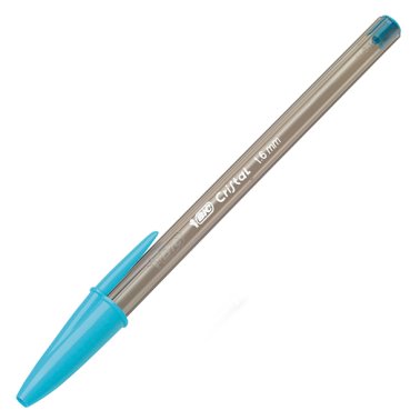 Bolígrafo Tinta Aceite Bic Cristal Fun Azul Turquesa