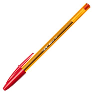 Bolígrafo Tinta Aceite Bic Cristal Fine Rojo