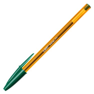 Bolígrafo Tinta Aceite Bic Cristal Fine Verde