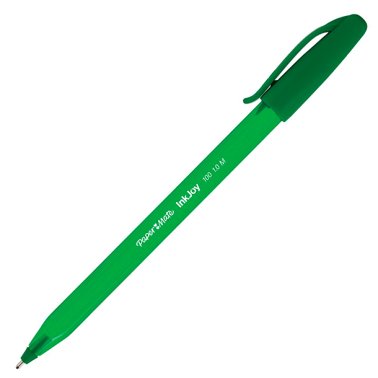 Bolígrafo Tinta Baja Viscosidad Paper Mate InkJoy 100 CAP Verde