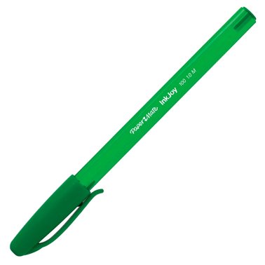 Bolígrafo Tinta Baja Viscosidad Paper Mate InkJoy 100 CAP Verde