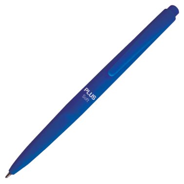 Bolígrafo Tinta Fluida Viscosa Plus Soft Azul Blíster /3 ud.