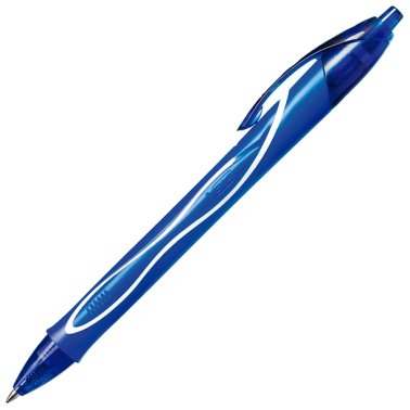 Bolígrafo Tinta Gel Bic Gelocity Quick Dry Azul