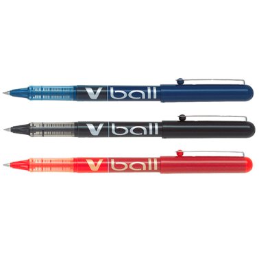 Bolígrafo Tinta Líquida  Pilot V-Ball 05 Colores Surtidos Blíster /3 ud.