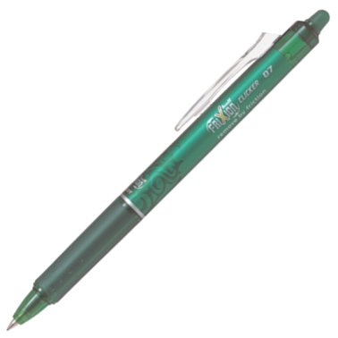 Bolígrafo Tinta Gel Pilot Frixion Clicker Verde