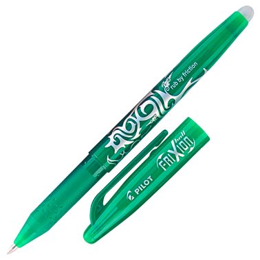 Bolígrafo Tinta Gel Pilot Frixion Ball Verde