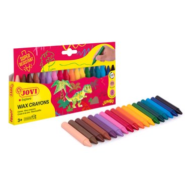 Ceras plásticas Wax Crayons 18 colores