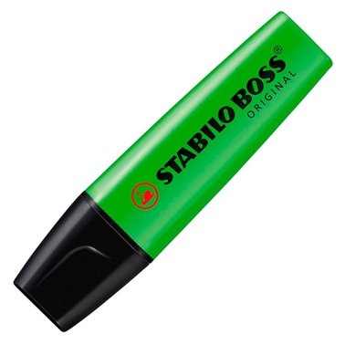 Rotulador Fluorescente Stabilo Boss Verde