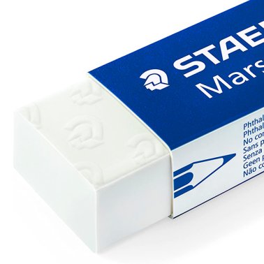 Goma de Borrar Staedtler Mars Plastic Blanco