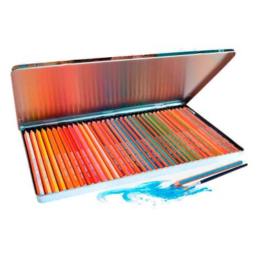Lápices de Colores Acuarelables Lyra Estuche Metal 36 uds