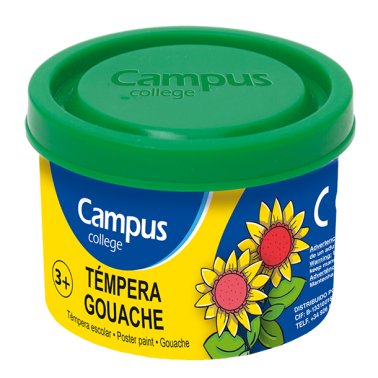 Témpera Campus College 40 ml Verde