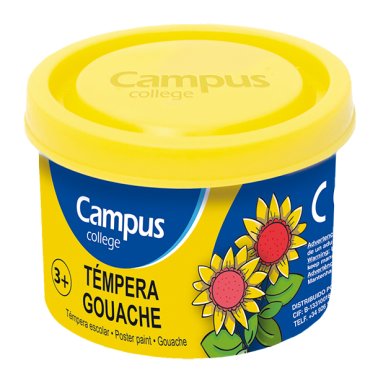 Témpera Campus College 40 ml Amarillo