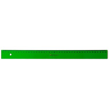 Regla Faber-Castell Gama Verde Plástico 40 cm.