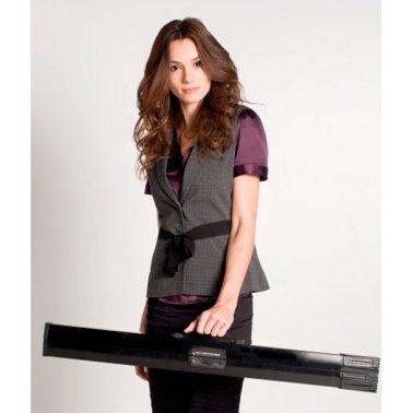 Pantalla Proyección Bi-Office Portátil de Suelo 120x90cm