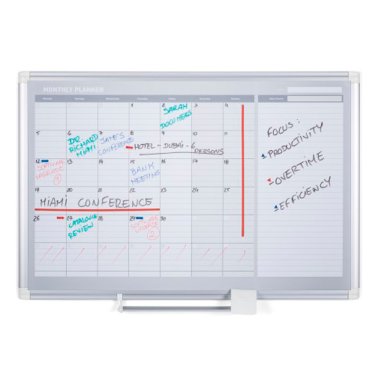 Planning Magnético Performance Bi-Office Mensual 90x60cm