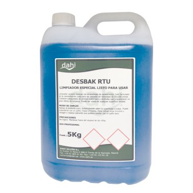 Limpiador Desinfectante Desbak RTU 5 litros