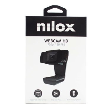 Webcam Nilox 720p 30FPS Enfoque Fijo