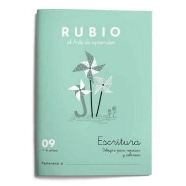 Cuaderno Rubio Escritura 09 A5