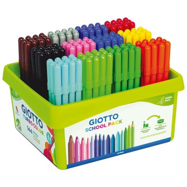 Rotuladores Giotto Turbo 12 Colores x 12 ud.