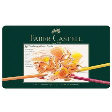 Lápices de colores Faber Castell Polychromos Surtido 36 ud