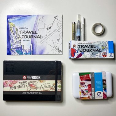 Set Talens Travel Journal