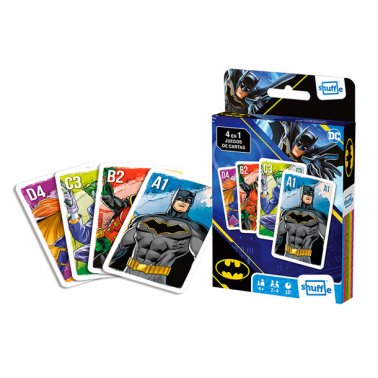 Baraja de Cartas Infantil Shuffle Batman