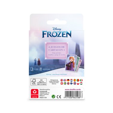 Baraja de Cartas Infantil Shuffle Frozen