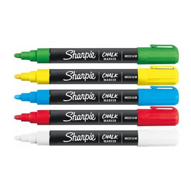 Marcador Tinta de Tiza Sharpie Chalk 5 ud.
