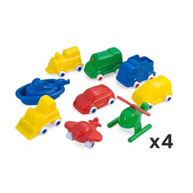 Juego Educativo Miniland Minimobil 36 piezas