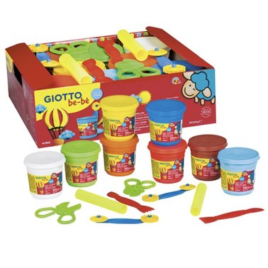 Pasta Jugar Giotto Be-bé Pack Escolar 8 botes