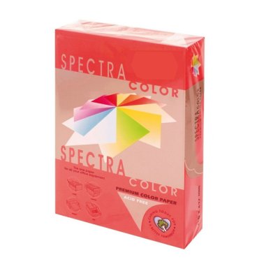 Papel A3 Spectra 80g 500 Hojas Rojo