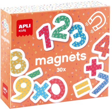 Juego Apli Kids Magnets 123 Números madera