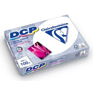 Papel A4 DCP Clairefontaine 100g 500 Hojas Blanco