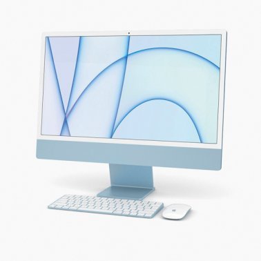iMac 2021 Retina Aple 4.5 K 24 pulgadas Azul