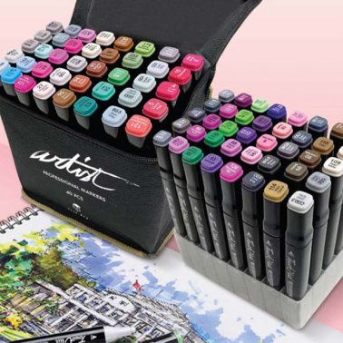 Rotuladores Canvas Luxury Artist Estuche 40 colores